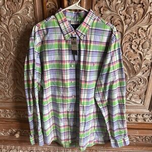 Men's Multicolor Plaid Shirt